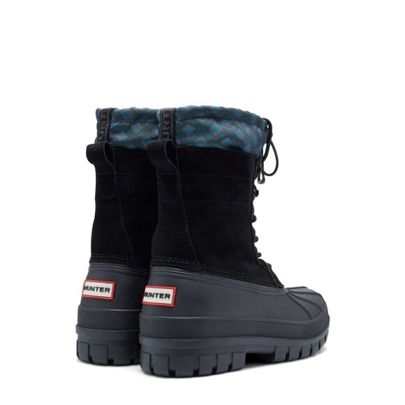Hunter Women's Skylar Waterproof Duck Boots in Black - Picture 3 of 8